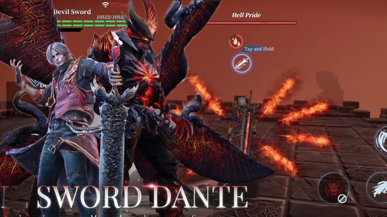 Devil Sword Dante hunter combat showcase
