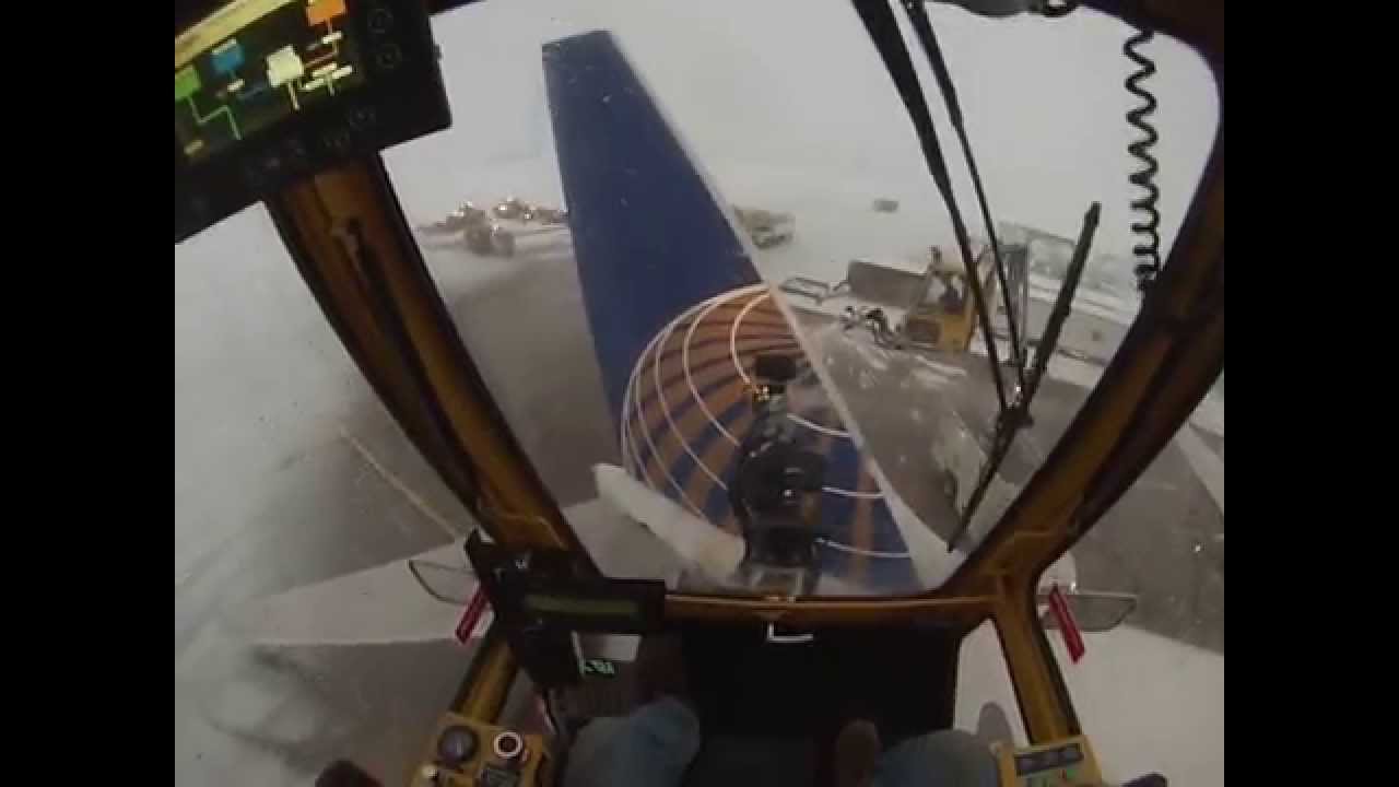 De-icing a 737