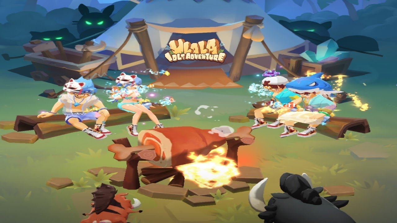 Ulala Idle Adventure - The new Hero Hill night gameplay (Day 2)