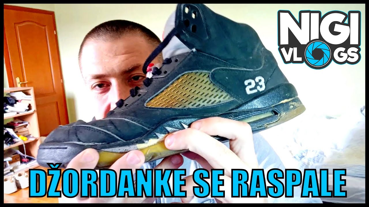 RASPALE MI SE DŽORDANKE - Air Jordan 5 R.i.P. patike #NigiVlogs