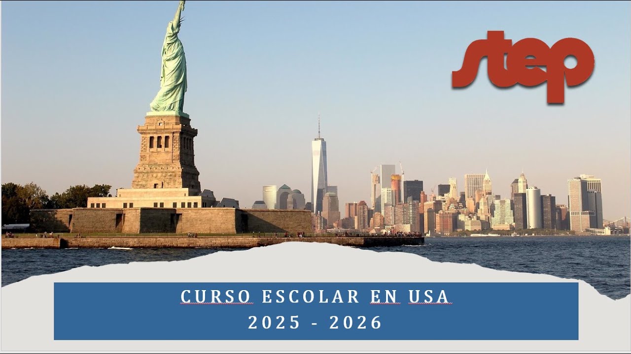 STEP: Webinar de Curso Escolar en USA visado J1 2025 2026