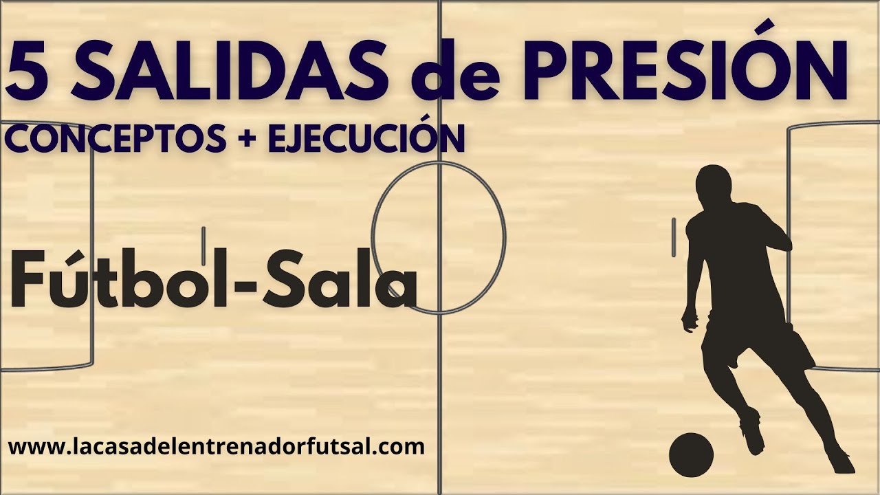 5 SALIDAS de PRESIÓN en Fútbol-Sala | Conceptos y variantes