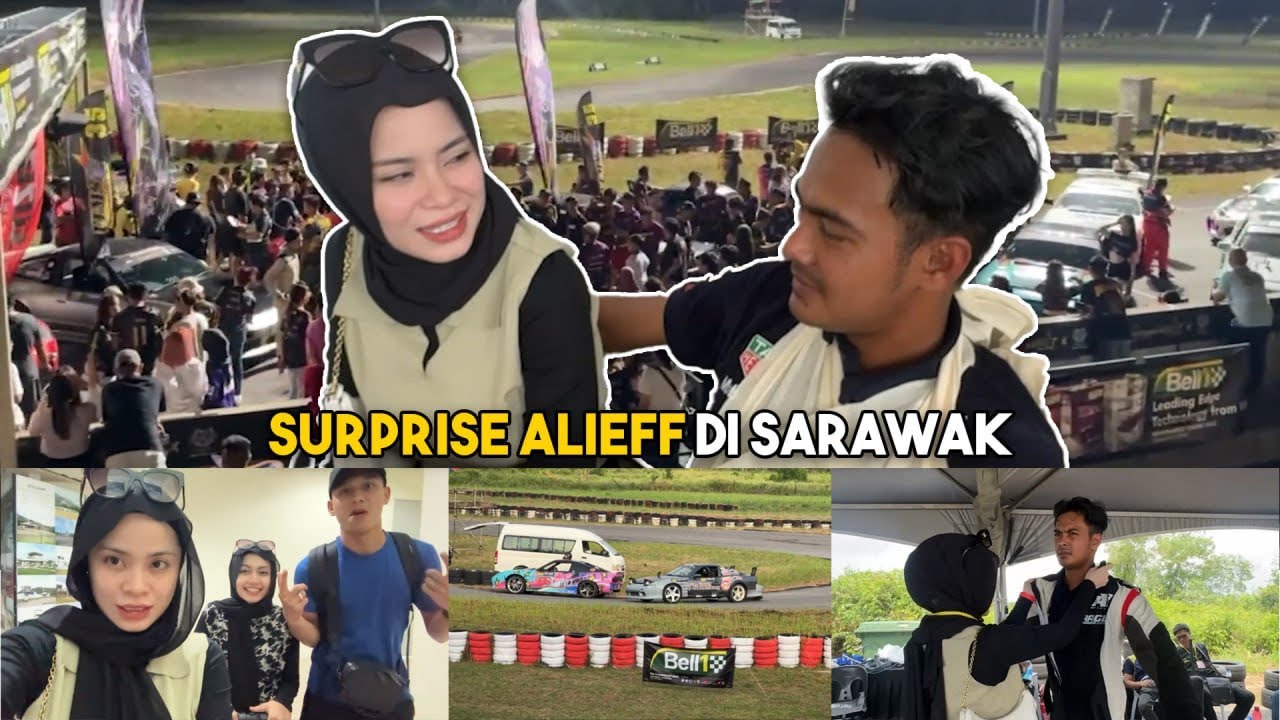 Buat surprised kat alieff di sarawak ! Tapi bella yang kena surprised ??!
