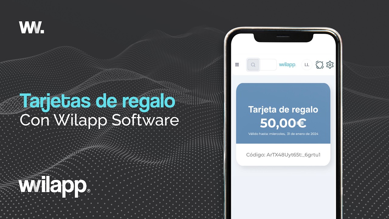 Tarjetas regalo en Wilapp | Vende gift cards digitales