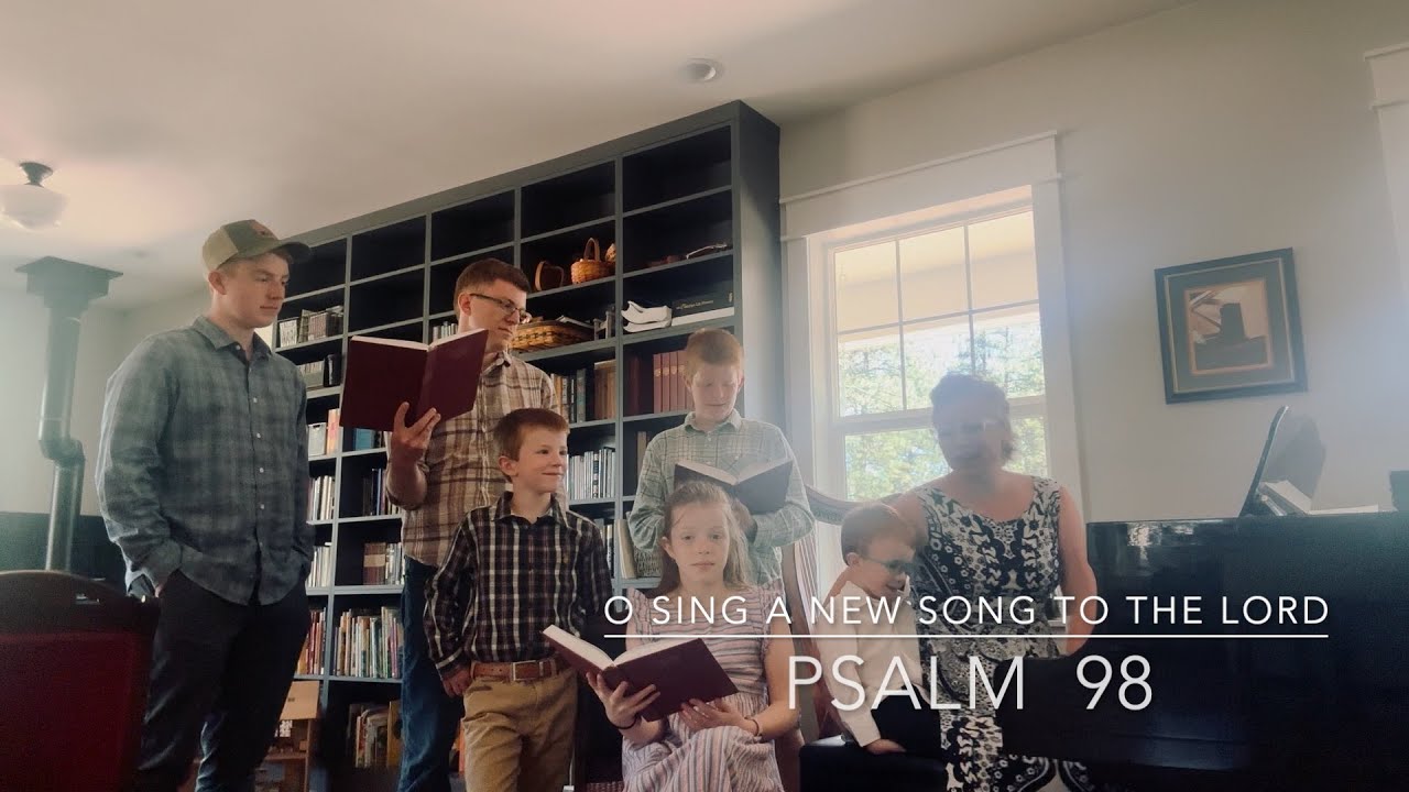Psalm 98 O Sing a New Song to the Lord PLUS TUTORIAL for July 2024