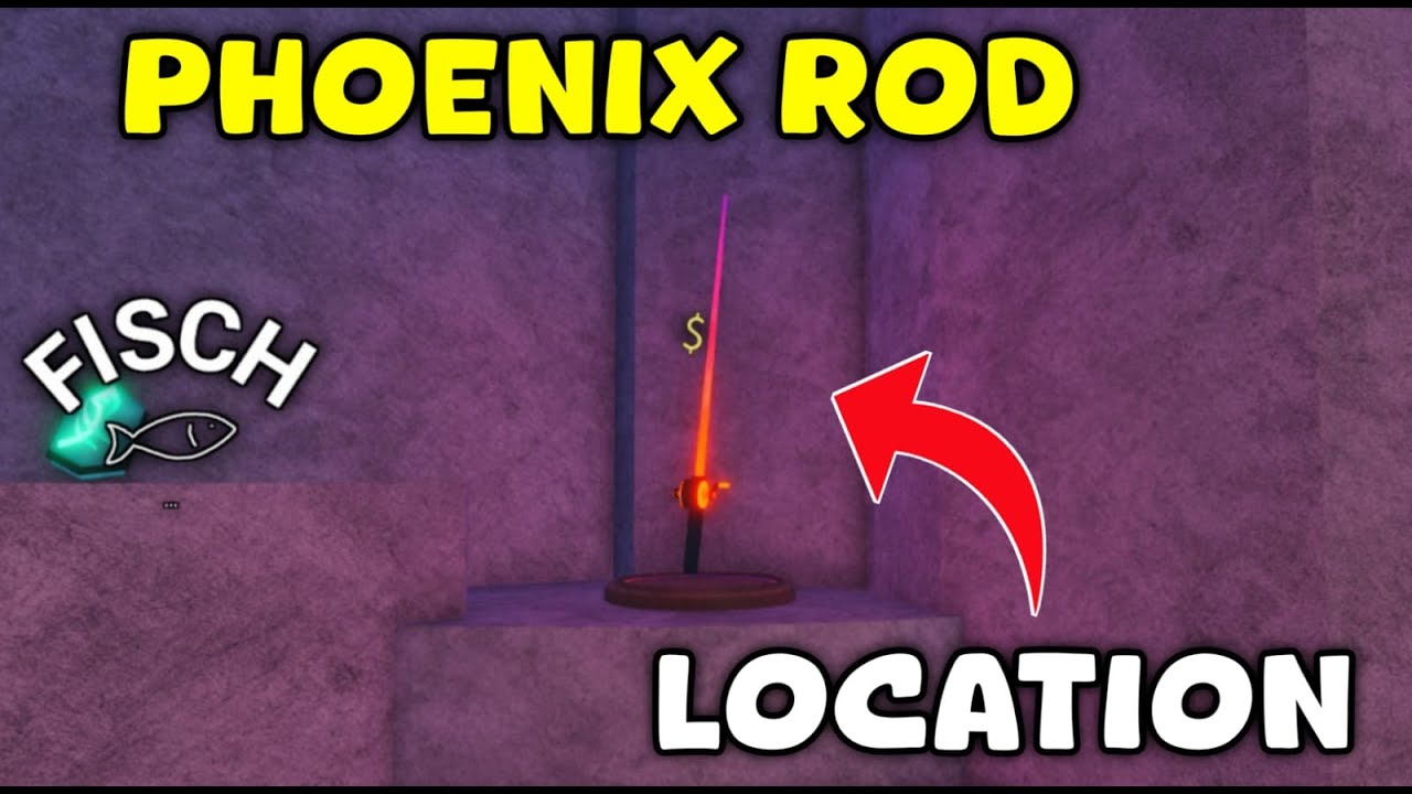 Where Is The Phoenix Rod In Fisch | Phoenix Rod Location | Roblox