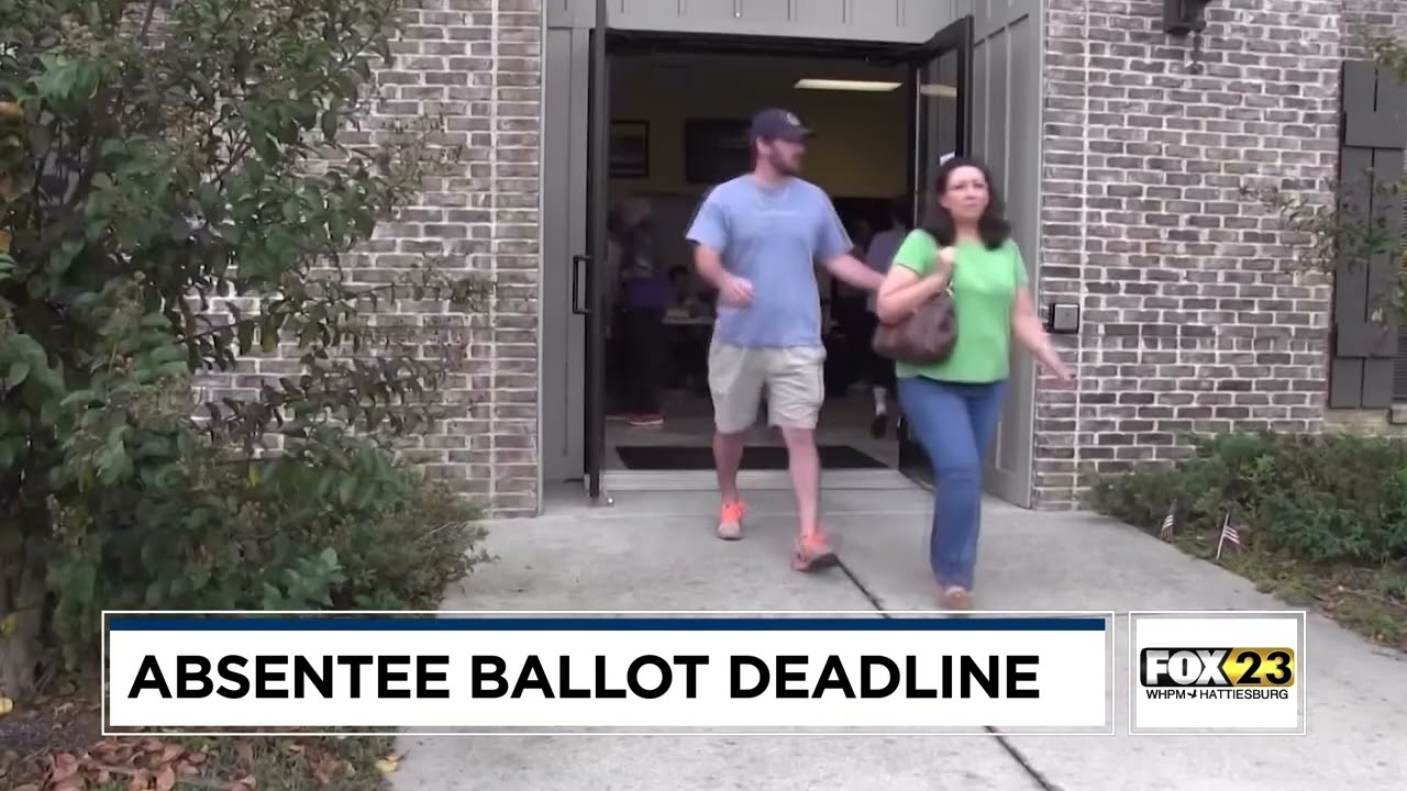 Absentee Ballott Deadline