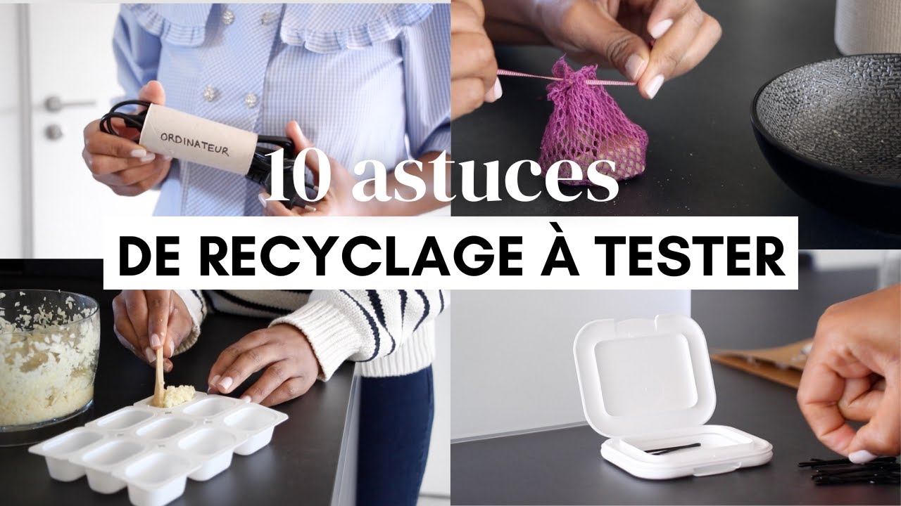10 astuces de recyclage pour la maison à tester | Barbara F