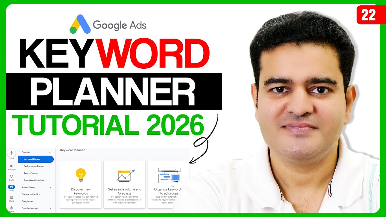 How to Use Google Keyword Planner Step by Step Tutorial 2026 | #googlekeywordplanner #googleads2026