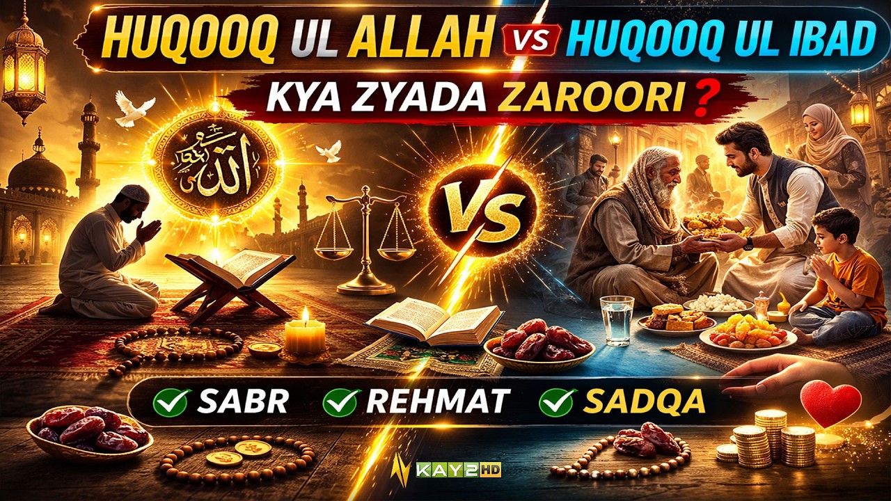 Huqooq ul Allah vs Huqooq ul Ibad | Kya Zyada Zaroori? | Sargi Diyan Barkatan Epi 09 | Kay2 TV