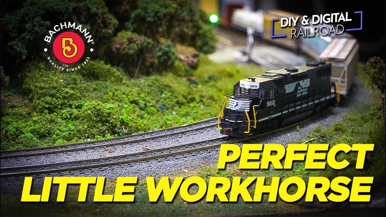 JUUUUST RIGHT This N Scale GP38-2 is great
