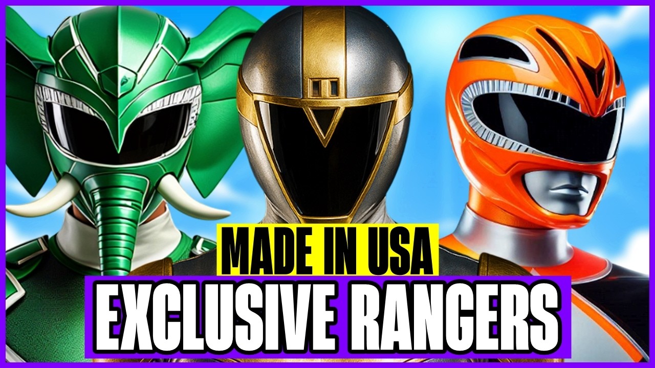 EVERY AMERICAN EXCLUSIVE POWER RANGERS SUIT | NERD EMPIRE