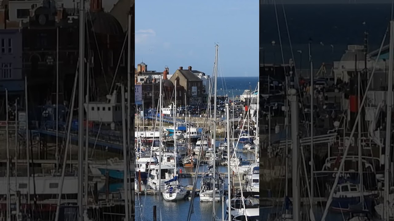 Ramsgate Beach & Harbour Kent UK