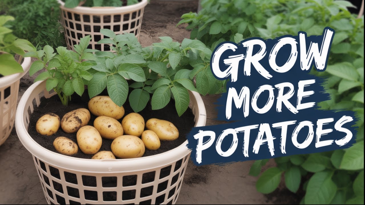 Free Up Garden Space with this Potato Hack!