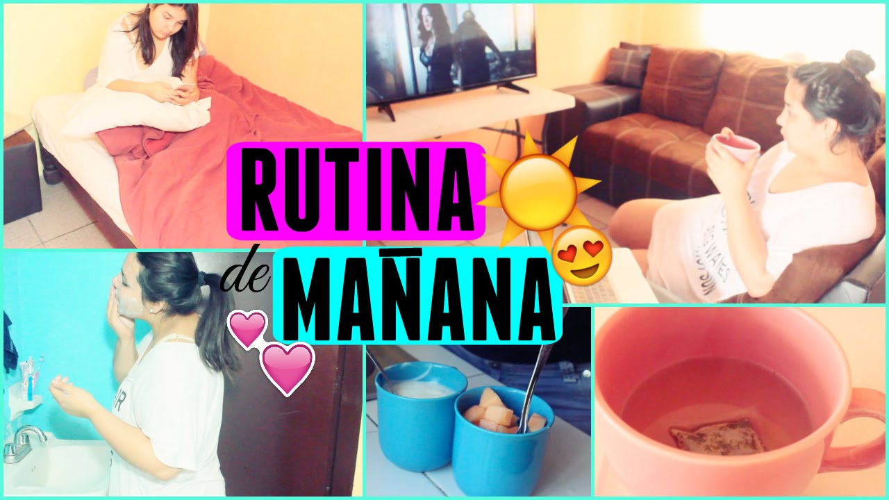 MI RUTINA de MAÑANA en FIN DE SEMANA | Sarai♥
