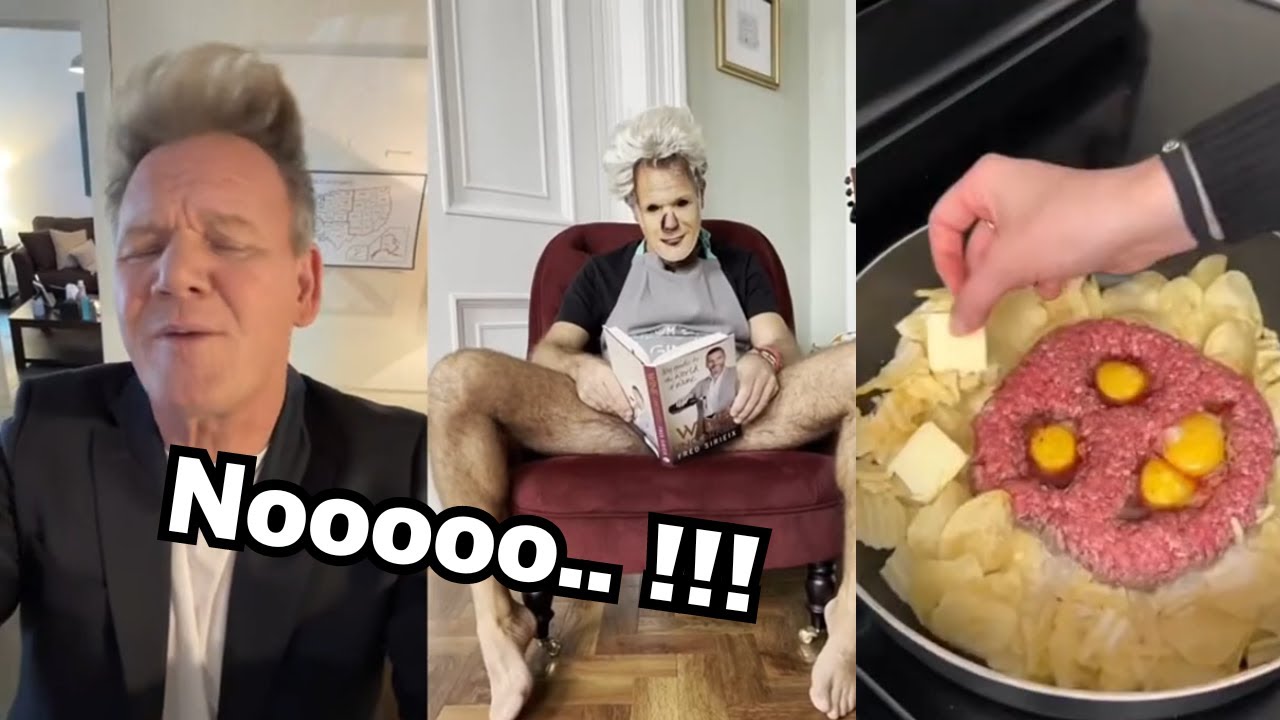 Gordon Ramsay Reacts to BAD Tiktok Cooking Videos | 2023 Tiktok Compilations