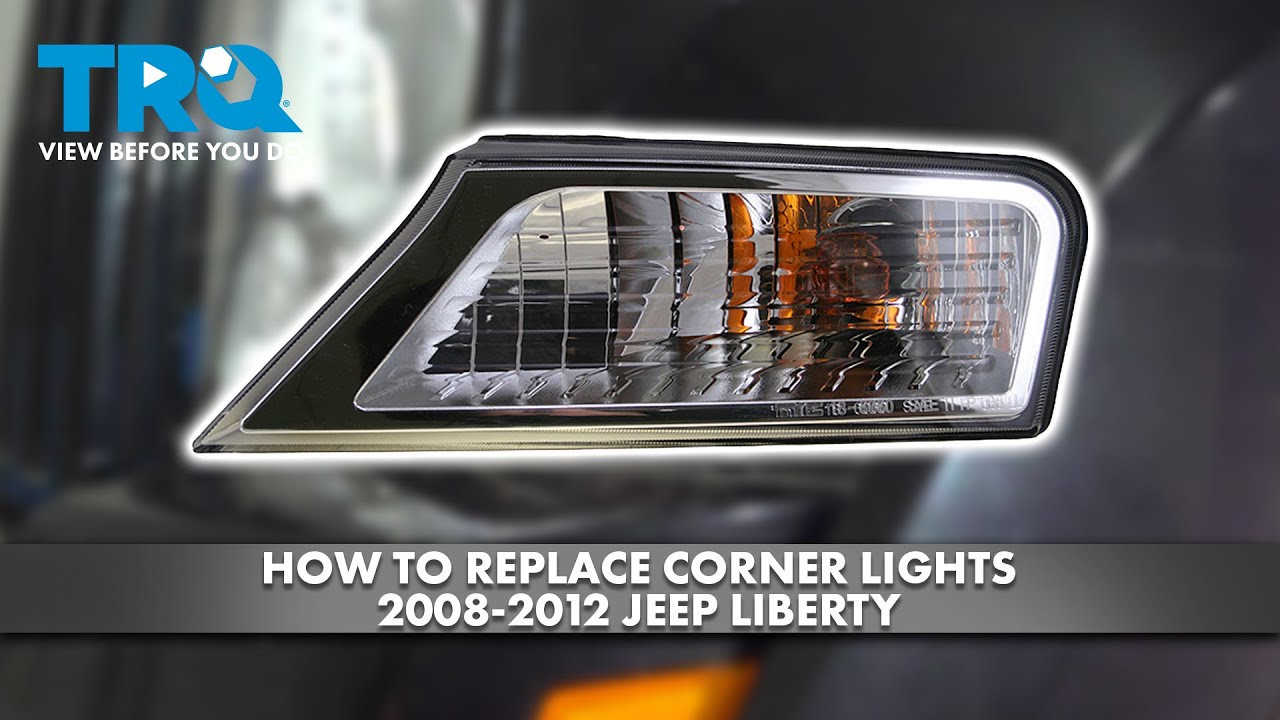 How to Replace Corner Lights 2008-2012 Jeep Liberty