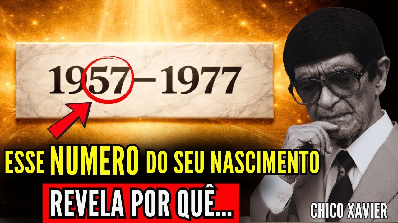 Esse Número Define Seus Recomeços, Perdas e Retornos — e Você Nem Percebe | Chico Xavier