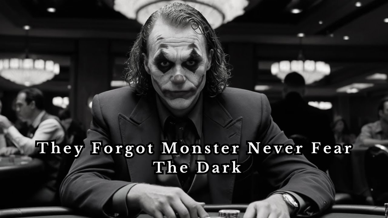 They Forgot Monster Never Fear The Dark - Joker Speech ( Powerful )
