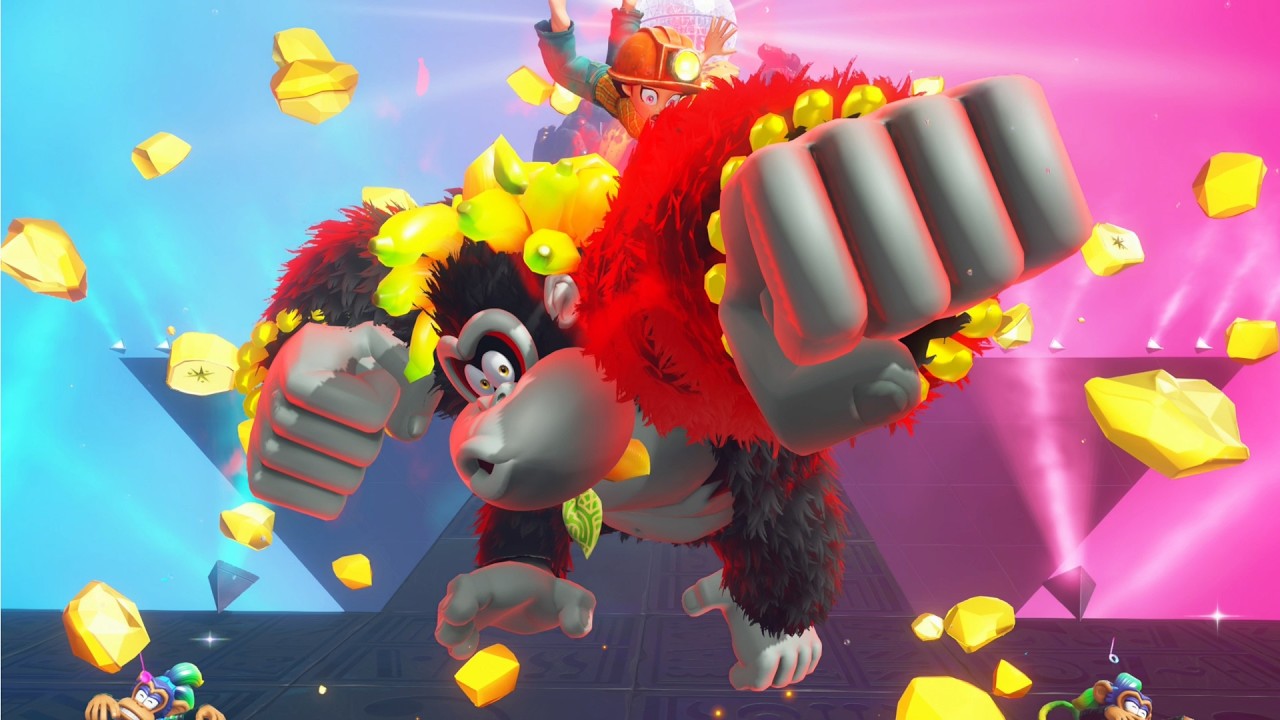 Donkey Kong Bananza - GORILLA CHALLENGE!!