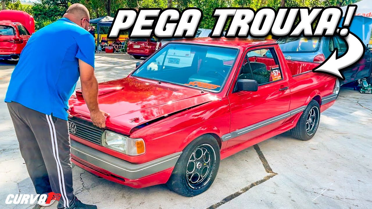OLHA O MOTOR QUE ELE COLOCOU NESSA SAVEIRO!! 🔥