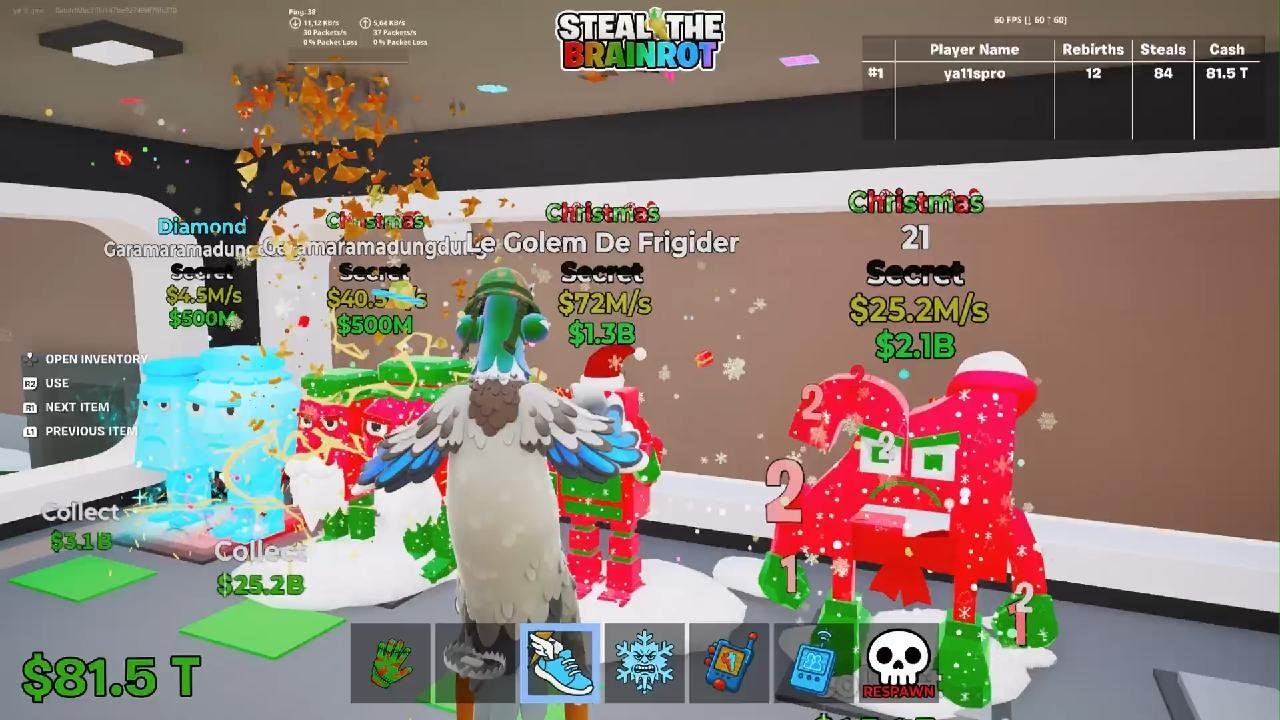 Tradeos fortnite steal the brainrot solo tradeo desde la base id ya11spro