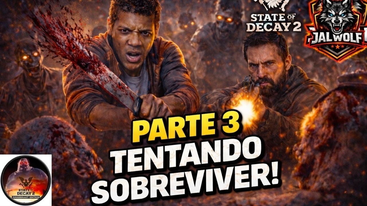 STATE OF DECAY 2 PARTE 3 🔥 TENTANDO SOBREVIVER AO CAOS! (Gameplay PT-BR)