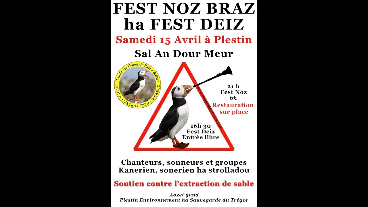 Fest Noz Peuple des Dunes de Batz à Bréhat Plestin les Grèves le 15 avril 2017