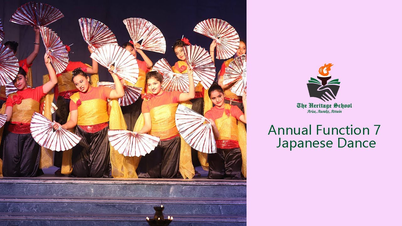 Japanese Dance Performance in School | Annual Function Celebration I Activities in School