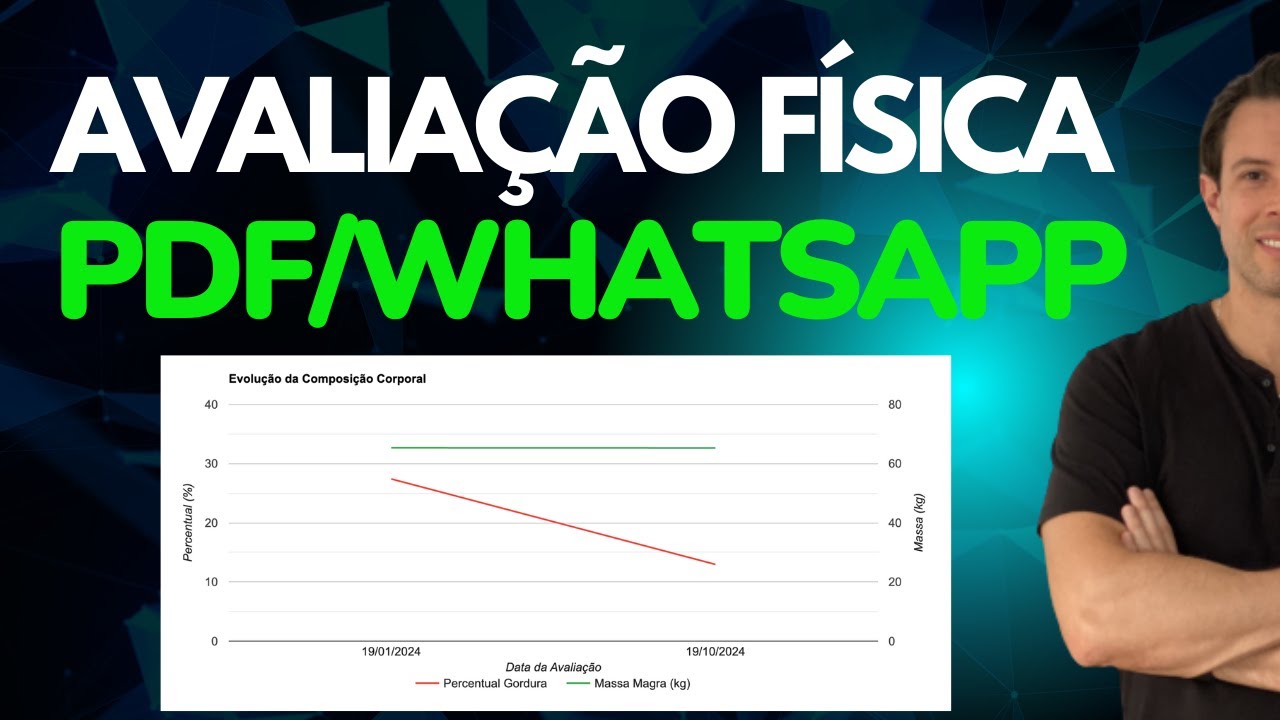 AVALIAÇÃO FÍSICA EM PDF POR WHATSAPP PARA O ALUNO