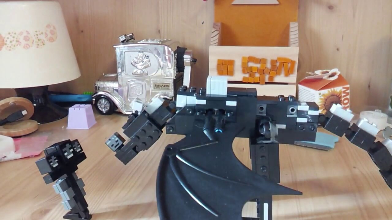 Lego Minecraft Wither Vs EnderDragon