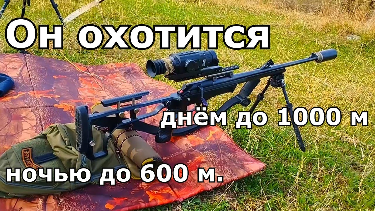 Охотничий комплекс на базе Blaser R93. Стрельба.