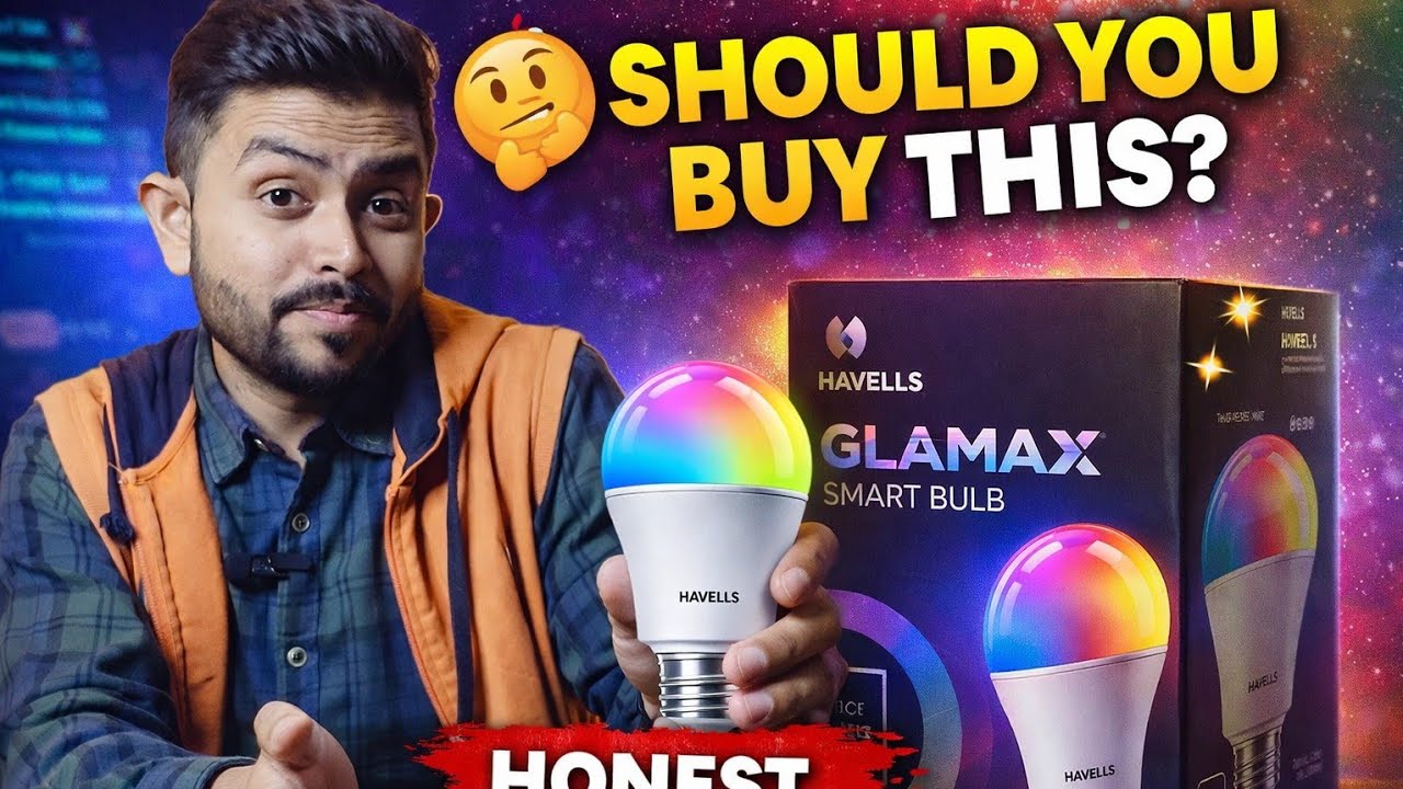 This Smart Bulb Changed My Room! 😍 | Havells Glamax