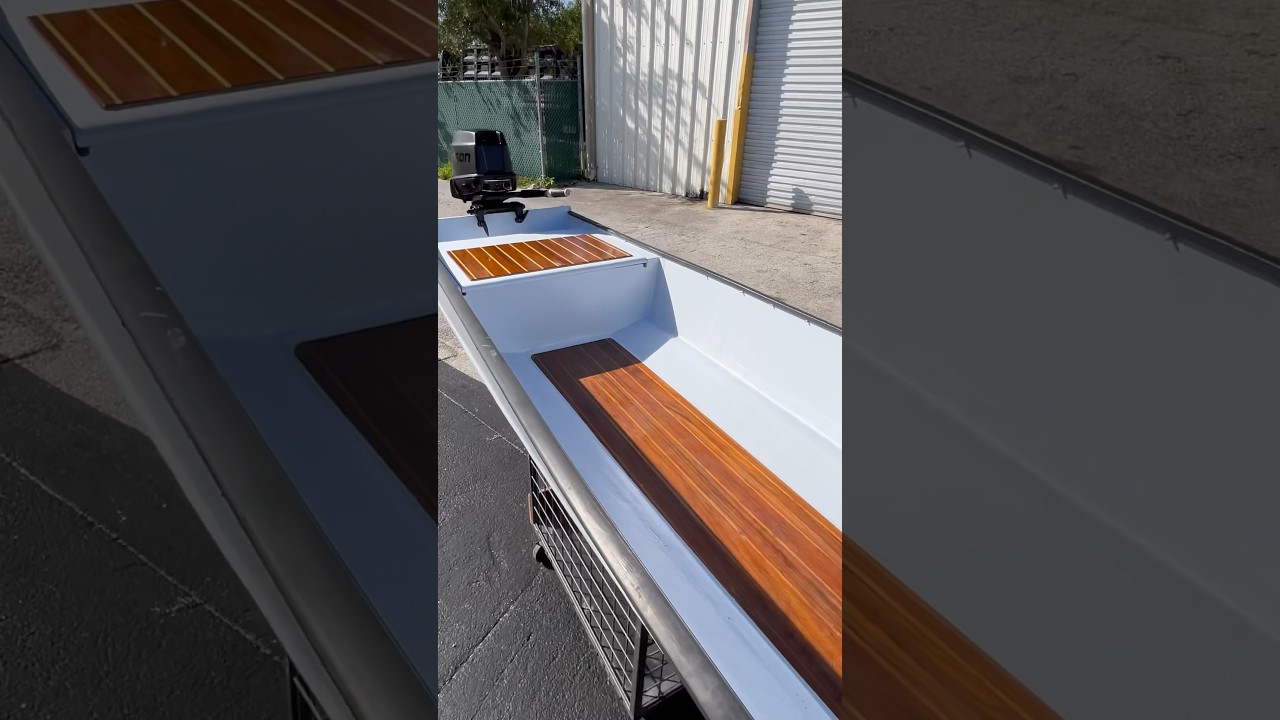 50 MPH Skiff build is done!  #skifflife #skiff