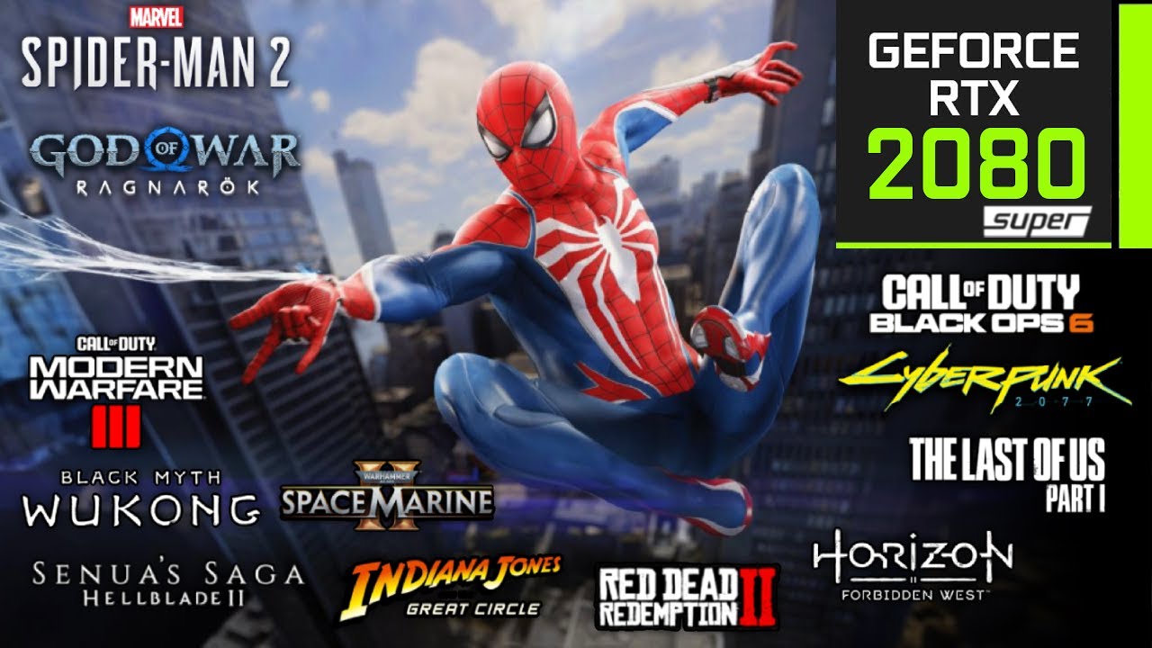 NVIDIA RTX 2080 SUPER in 2025 (Test in 12 Games) 1080p