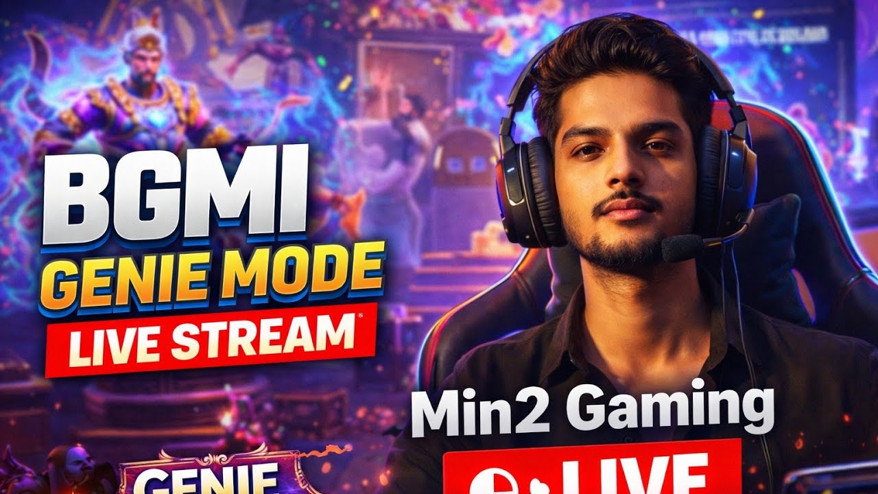 BGMI LIVE STREAMING | MIN2 GAMING | DAY 10