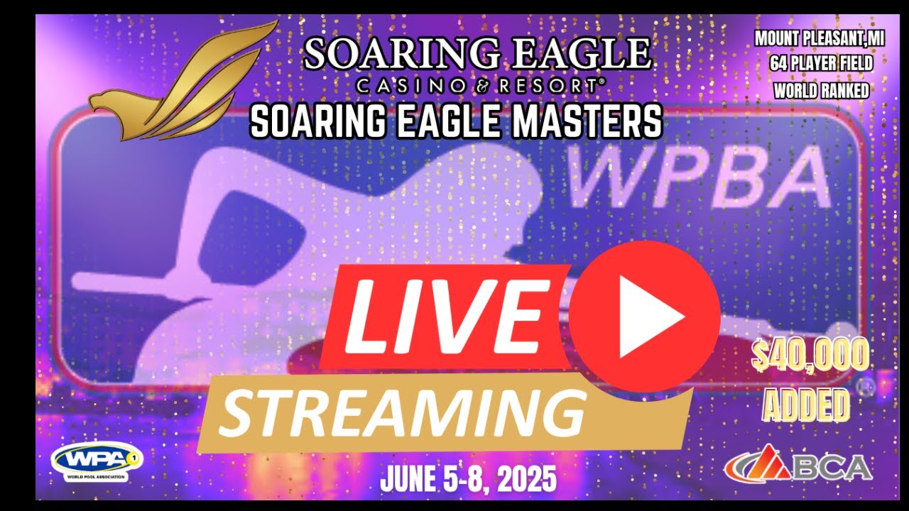WPBA 2025 Soaring Eagle Masters Jasmin Ouschan vs. Kelly Fisher