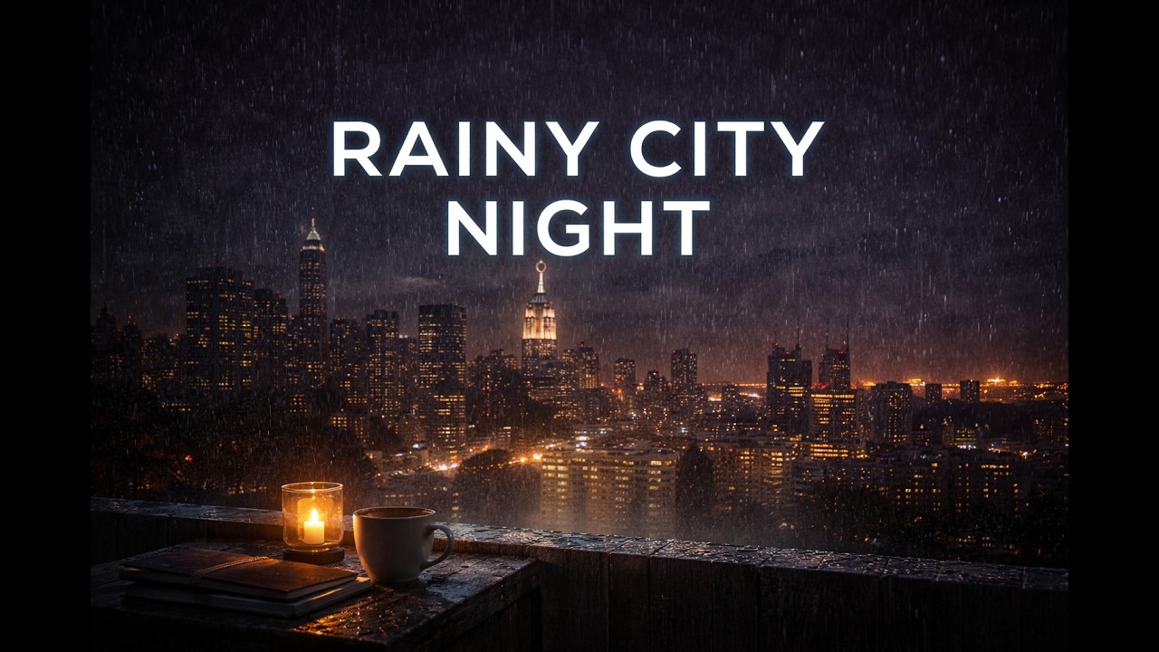Rainy City Night | Deep Sleep Therapy