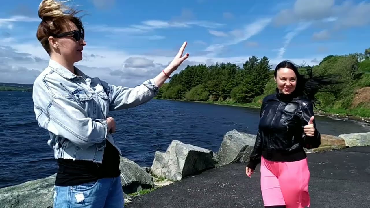 ПЕШКОМ ДОРОГАМИ ИРЛАНДИИ 🇮🇪  Украинская кафешка. Деревня  Kerrykeel.