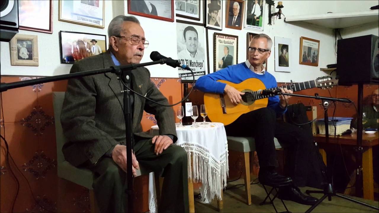 Peña flamenca Curro de Utrera de Vicalvaro Fernando el Granaino y Manolo Segura