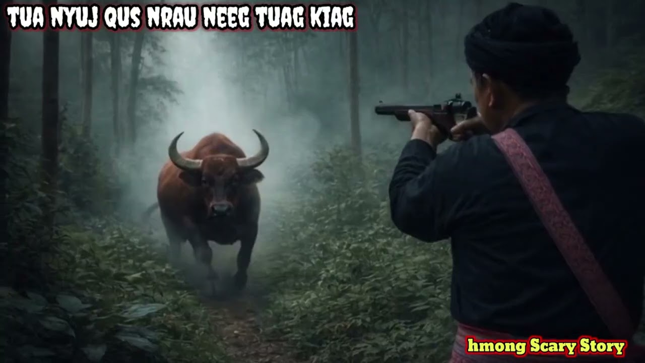 Caum nyuj qus dab nrau neeg tuag - Scary Story