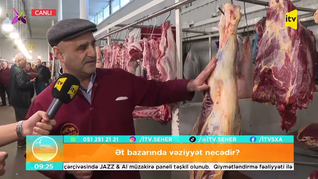Ət bazarında vəziyyət necədir? - CANLI BAĞLANTI