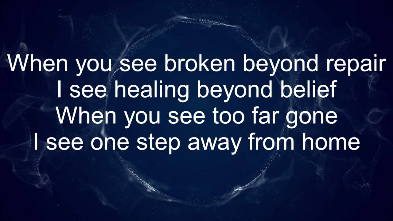 Mended - Matthew West (Lyrics)