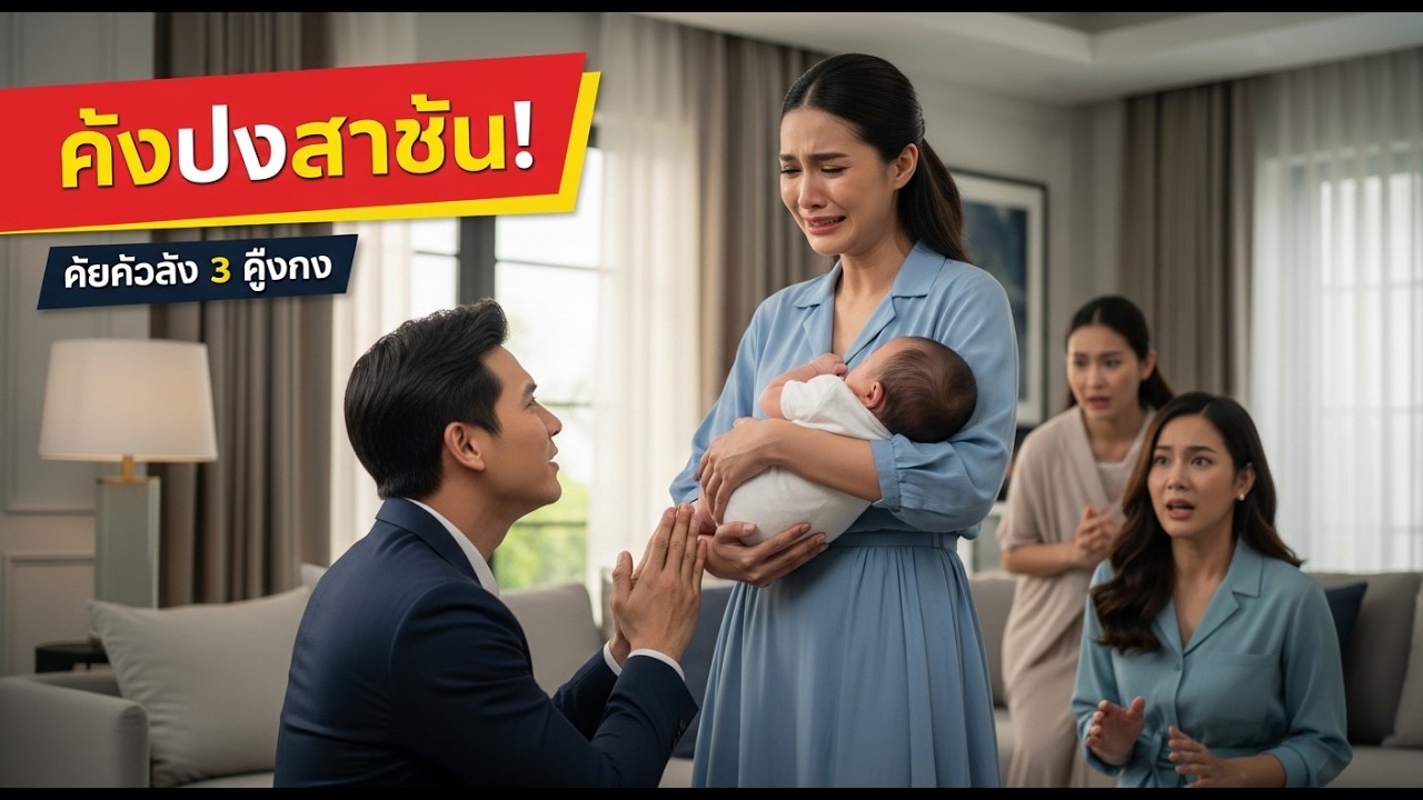 ภรรยาเพิ่งคลอดลูก สามีพากิ๊กกลับบ้านขอหย่า 3 เดือนต่อมาสามีต้องคุกเข่าขอโทษ