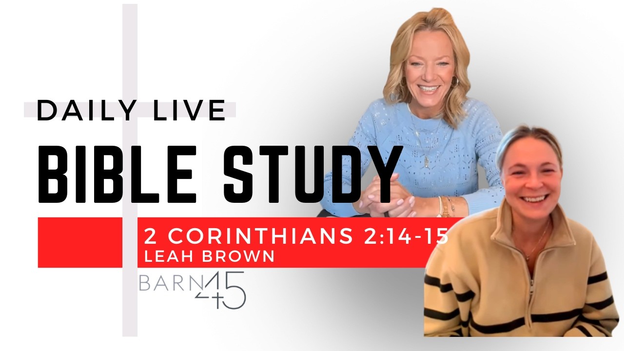 It's guest Thursday with Leah Brown sharing the tension of holding grief & Joy. 2 Cor 2:14-15