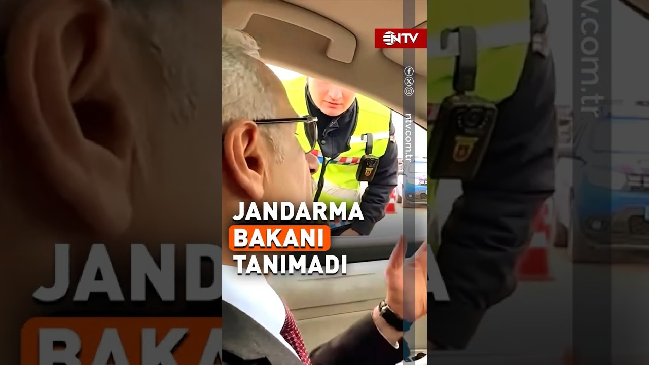 Jandarma Personeli, A&ccedil;ılış Yapmaya Gelen Bakanı&nbsp;Tanımazsa #shorts #youtubeshorts #ulaştırma #ntv