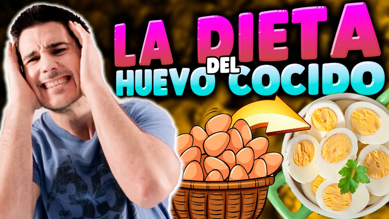 La Dieta Del HUEVO COCIDO 🥚 Para PERDER GRASA🔥*Fácil y Rápido*🥱¿Estafa MONUMENTAL?