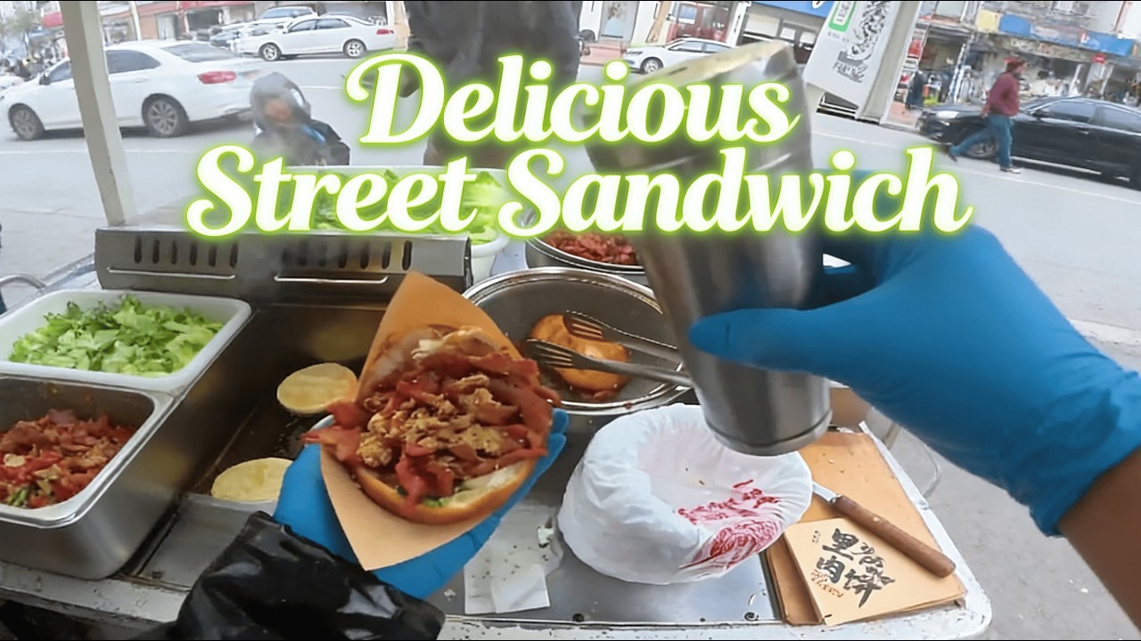 Delicious Fried Pork Tenderloin Sandwich – Special & Profitable Street Food!
