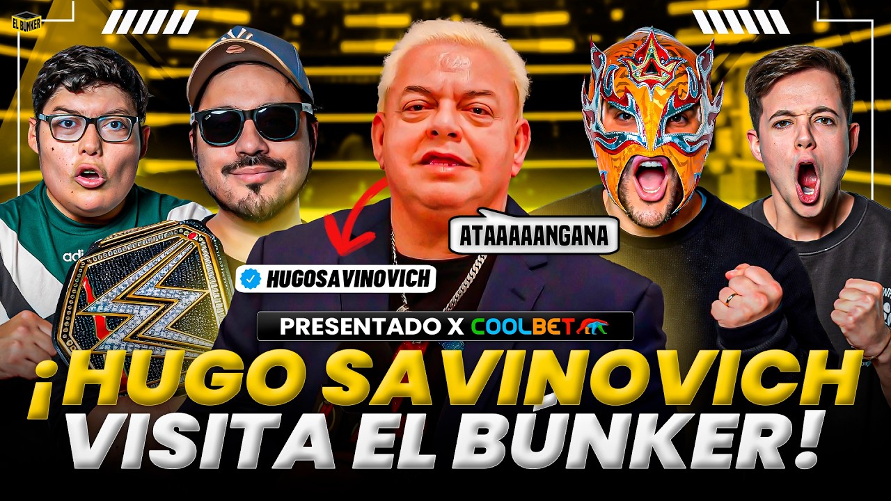 &iexcl;NOS VISITA HUGO SAVINOVICH! / EL B&Uacute;NKER #CAP44 #futbolchileno #udechile #laroja #wwe