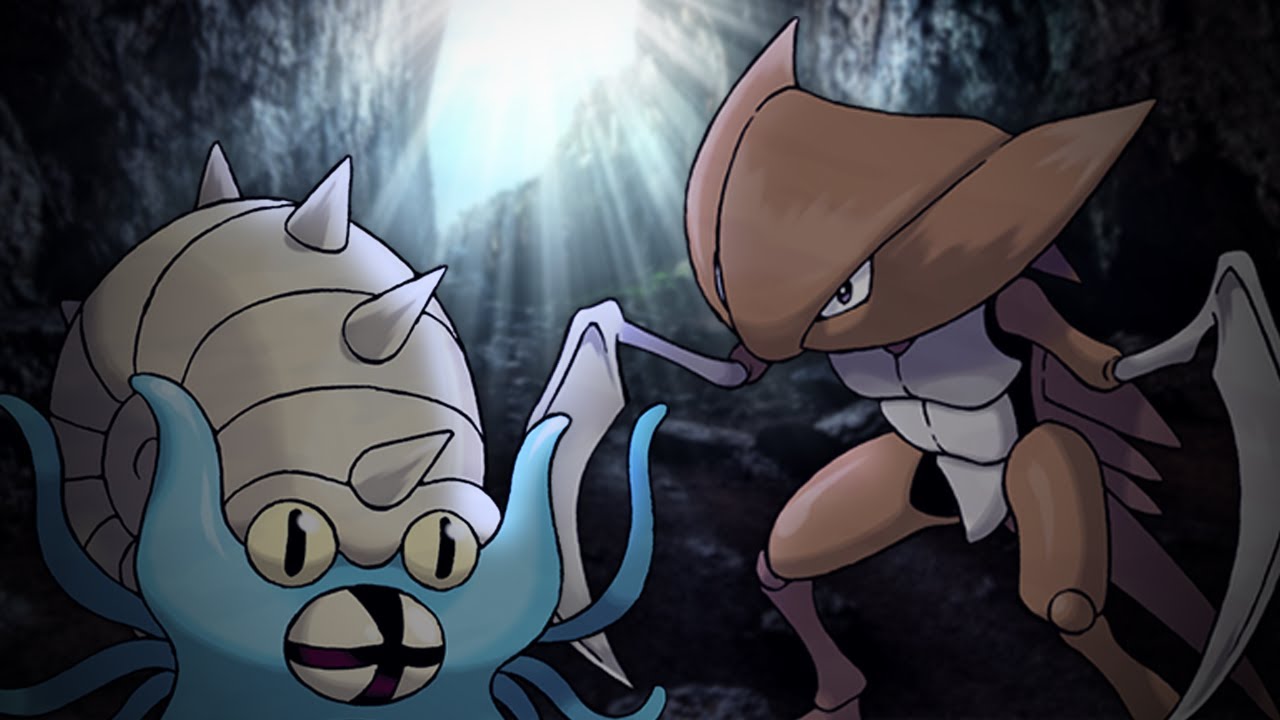 Omastar vs Kabutops. Epic Rap Battles of Pok&eacute;mon #3.